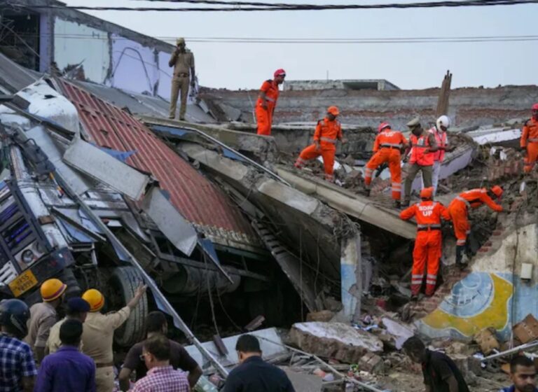 5 Killed, Many Feared Trapped After 3-Storey Building Collapses In Lucknow, CM Yogi Monitoring Situation