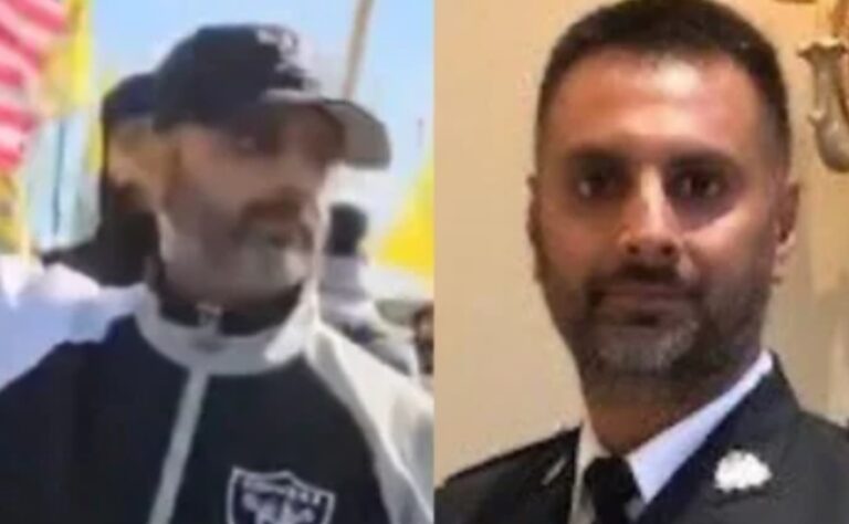 Canadian Police sergeant, who attended pro-Khalistan protest outside Hindu temple in Brampton, suspended