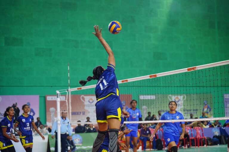 At 38th National Games Services Clinch Men’s Volleyball Title, Kerala Wins Gold in Women’s Category*