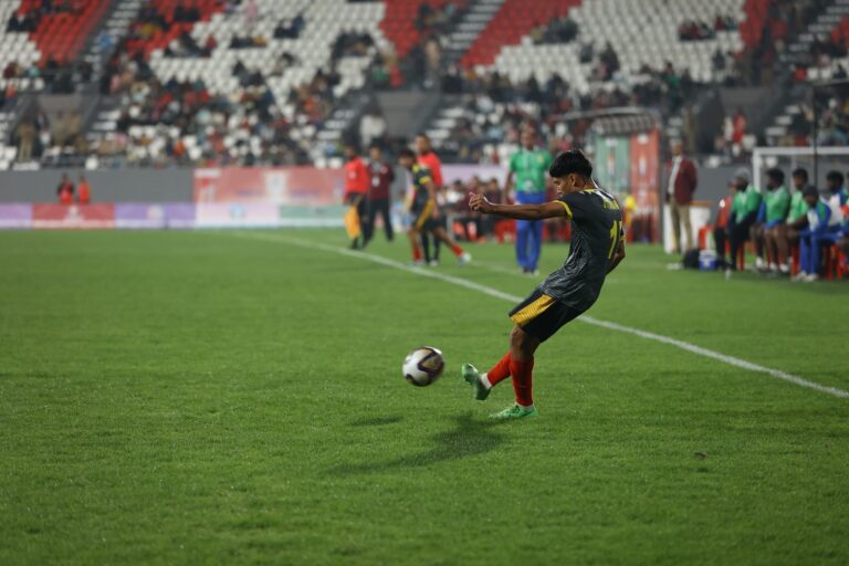 League Matches of Football Played at the 38th National Games
