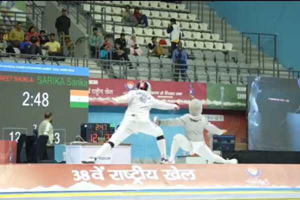 38th National Games 2025 – Fencing: Haryana Dominates Team Events