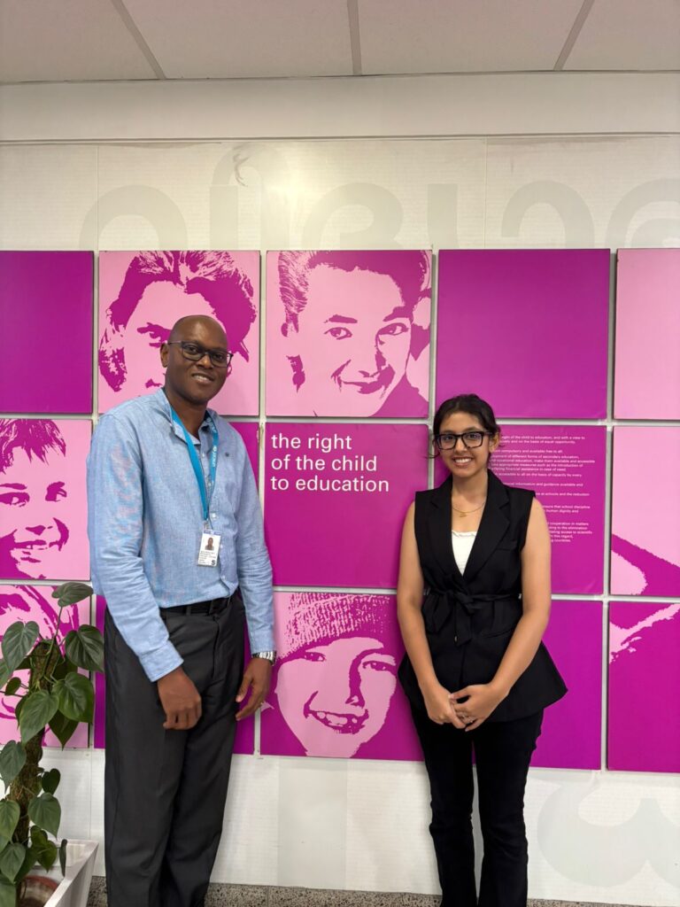RAN Public School student inspires at workshop after being selected as India’s sole UNICEF Youth Foresight Fellow