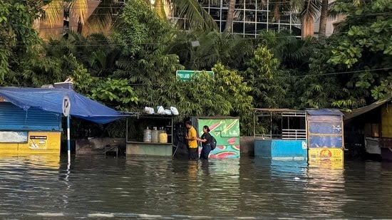 Durga Puja preparations hit as Kolkata stays waterlogged, pandals suffer damage