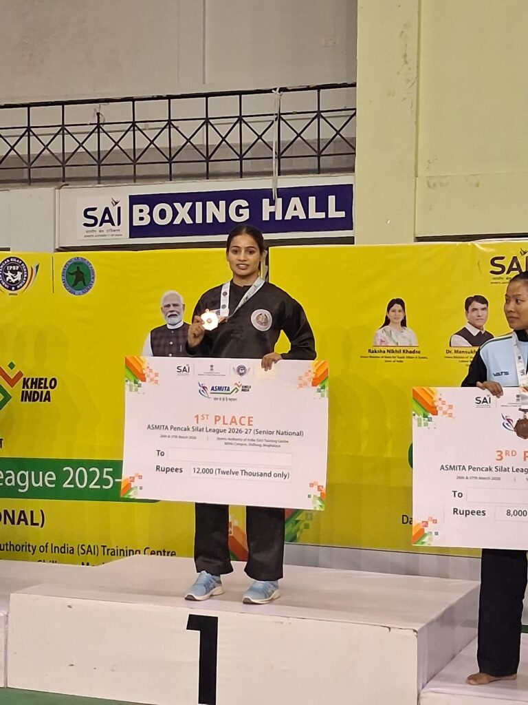 Women Pencak Silat Players Bring Glory; Win Silver Medal at Khelo India National League 2026