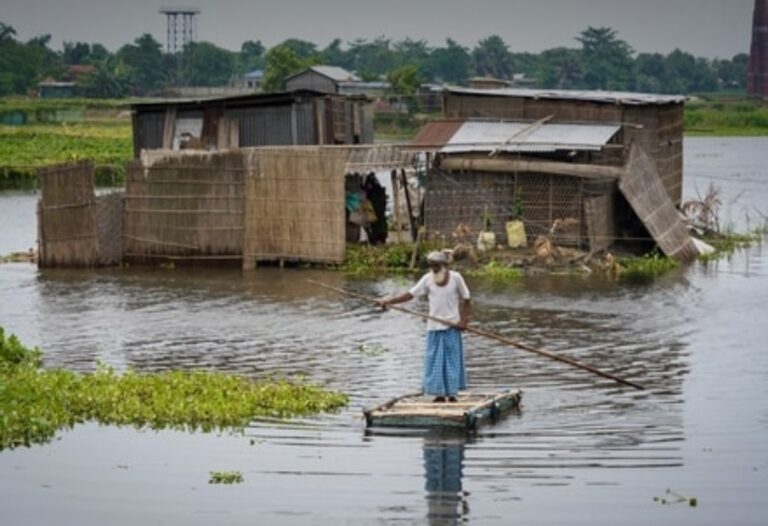 Floods wreak havoc in Assam, Arunachal; railway bridge collapses