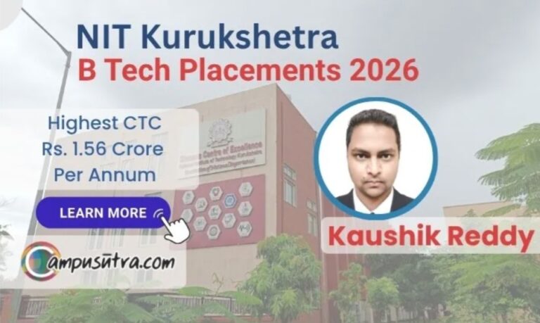 *1.56 Crore Package! NIT Kurukshetra Student Bags Historic Placement Offer