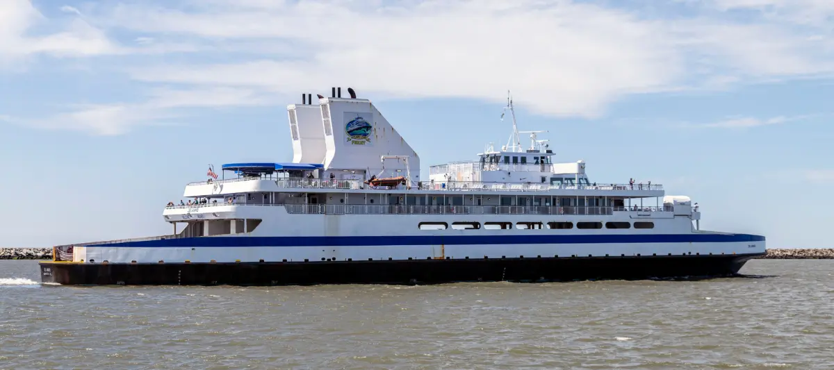 In 2018, Delaware sank its 325-foot Twin Capes ferry after 43 years of service; the ship now forms part of an offshore artificial reef